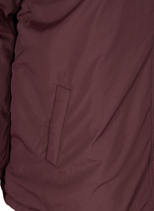 Jacket with a fake fur collar and drawstring waist, Fudge, Packshot image number 3