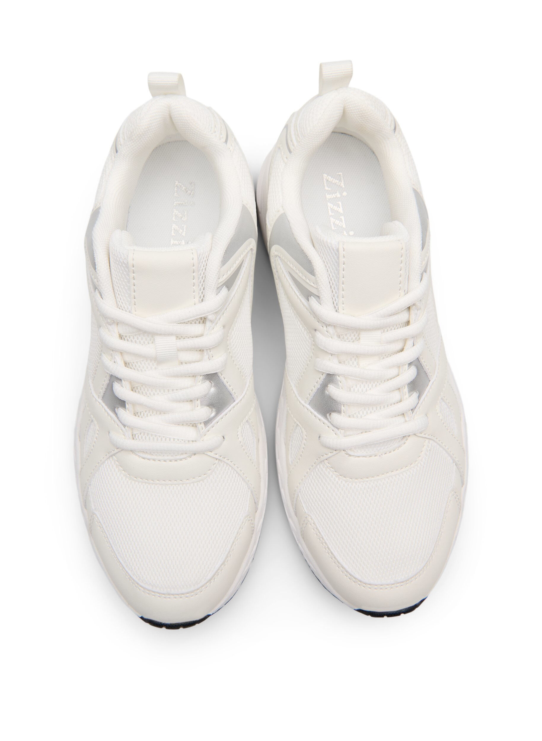 Zizzifashion Wide fit - Sporty sneakers, White, Packshot image number 2
