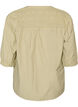 Blouse with smock and 3/4 sleeves, Green, Packshot image number 1