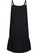 Long beach dress in cotton, Black, Packshot image number 1