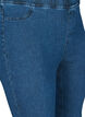 Cotton blend capris, Dark blue denim, Packshot image number 2