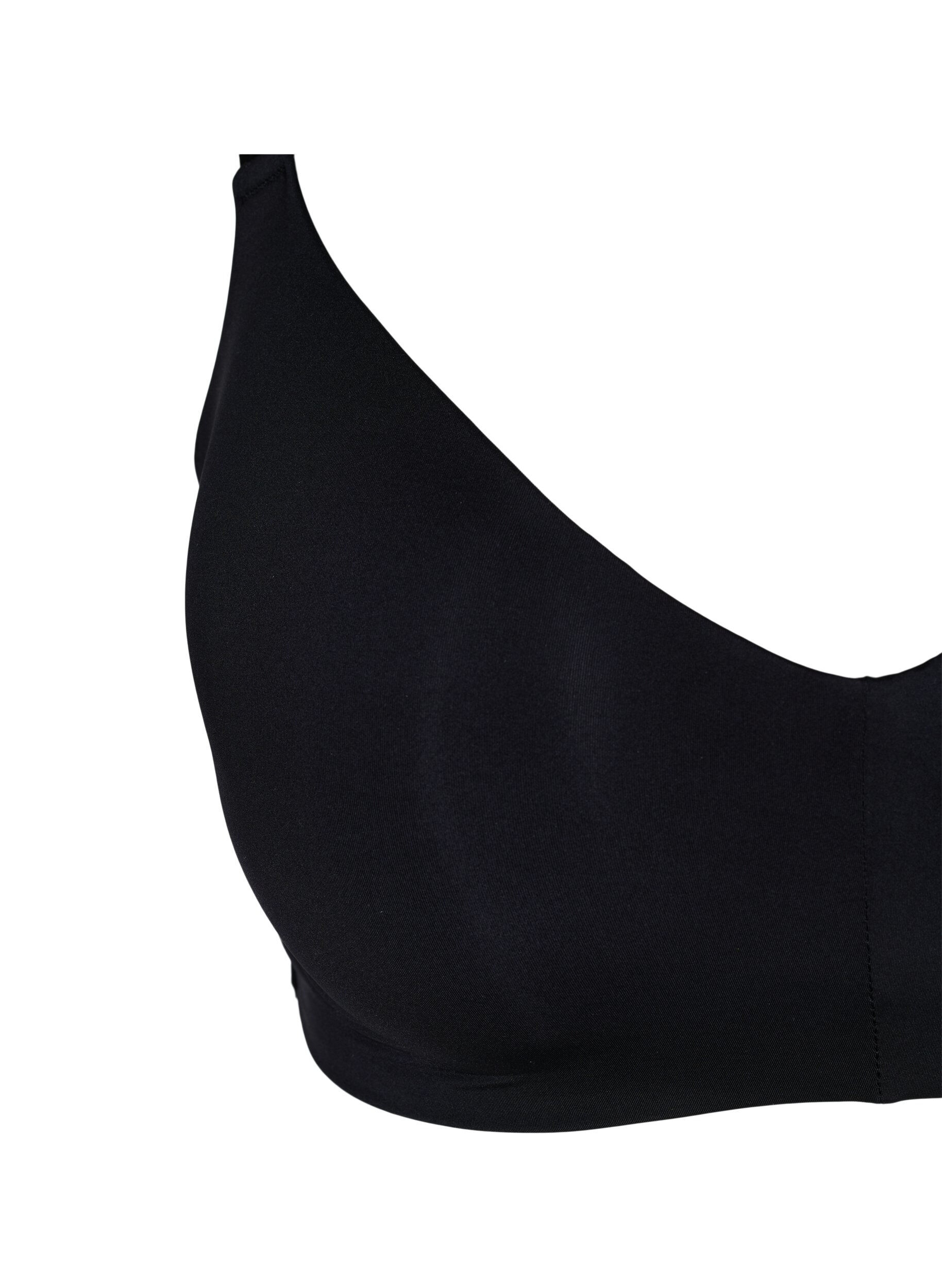 Zizzifashion Bra with padded cups, Black, Packshot image number 2
