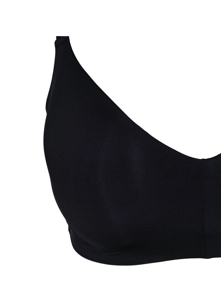 Bra with padded cups, Black, Packshot image number 2