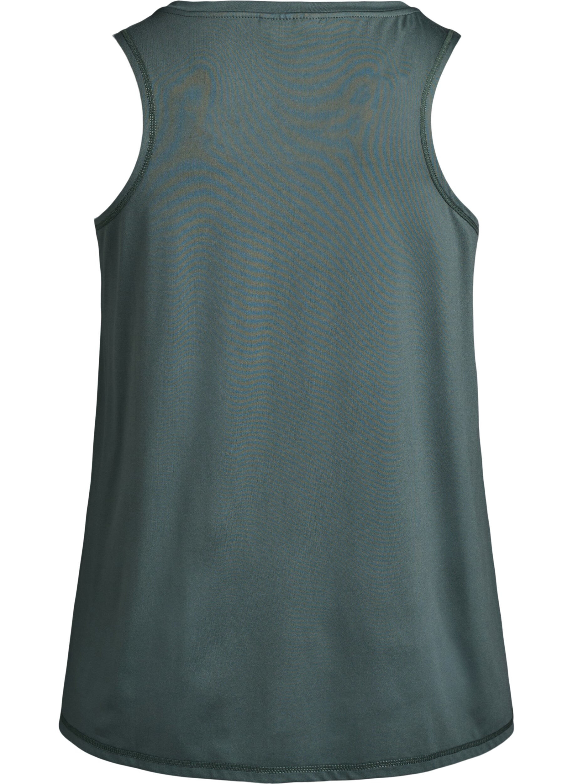 Zizzifashion Solid coloured training top with a round neck, Green, Packshot image number 1