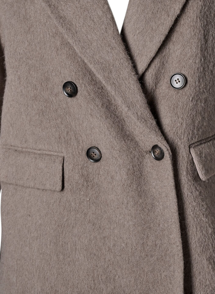 Wool blazer with brushed texture, Grey, Packshot image number 2
