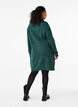 FLASH - Knitted dress with high neck, Sea Moss Mel., Model image number 1