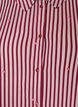 Nightshirt with stripes and hearts, Dark Bordeaux, Packshot image number 2