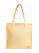Shopping bag with zipper, Yellow, Packshot image number 1