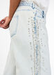 Kiana jeans with decorative details along the sides, Light Blue, Model image number 2