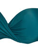 Bikini top with underwire and draping, Green, Packshot image number 2