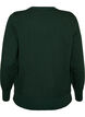 Fine-knit cardigan with a round neck, Green, Packshot image number 1