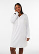 Nightgown in organic cotton with eyelet embroidery, White, Model image number 0