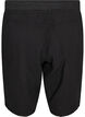 Loose cotton shorts with pockets, Black, Packshot image number 1