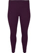 Basic leggings in viscose, Purple, Packshot image number 0