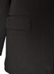 Blazer with back vent and tie detail, Black, Packshot image number 3