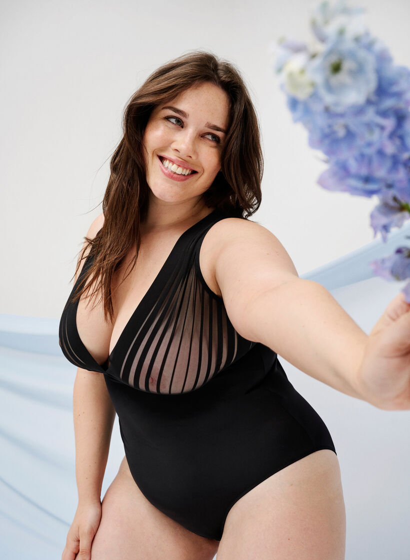 Body with mesh, Black, Image image number 0