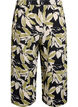 Culotte trousers with print, Black, Packshot image number 1