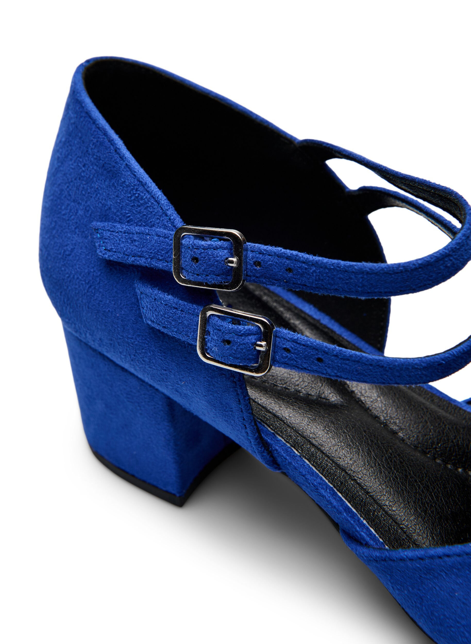 Zizzifashion Wide fit - Pumps with double straps, Blue, Packshot image number 3