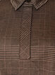 Short checked dress with a shirt collar, Brown, Packshot image number 2