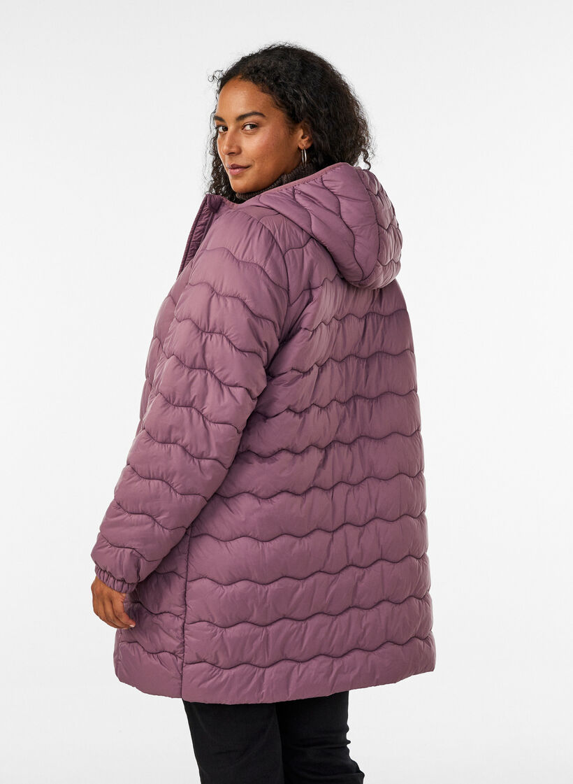 Quilted jacket, Rose, Model image number 2