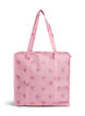 Shopping bag with zipper, Pink, Packshot image number 0