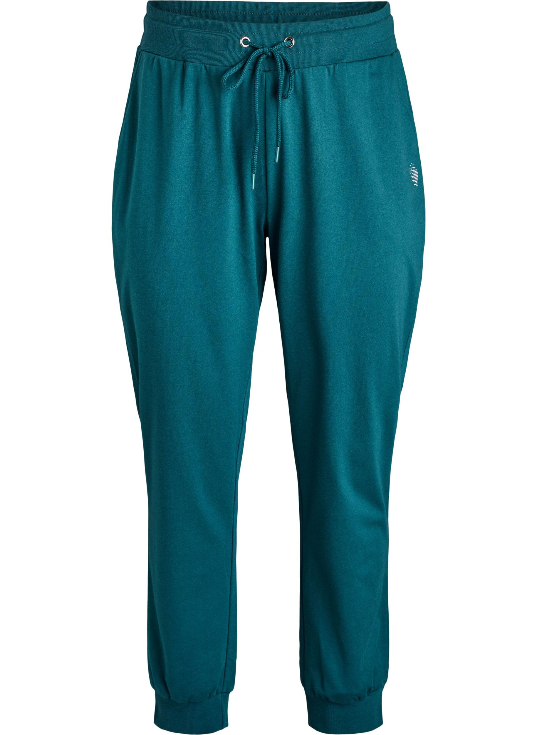 Loose tracksuit trousers with pockets