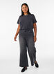 Organic cotton graphic T-shirt, Grey, Model image number 1
