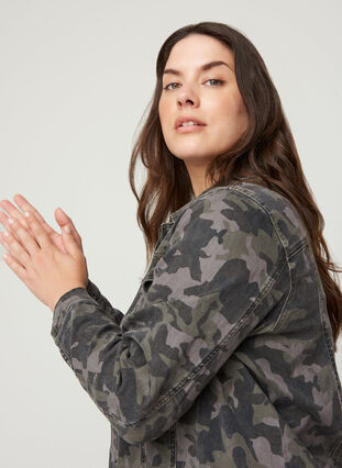 Cotton camouflage jacket, Camouflage, Model image number 2