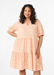 Short A-line dress, Yellow, Model image number 0