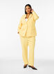 Trousers with pockets and straight legs, Yellow, Model image number 0