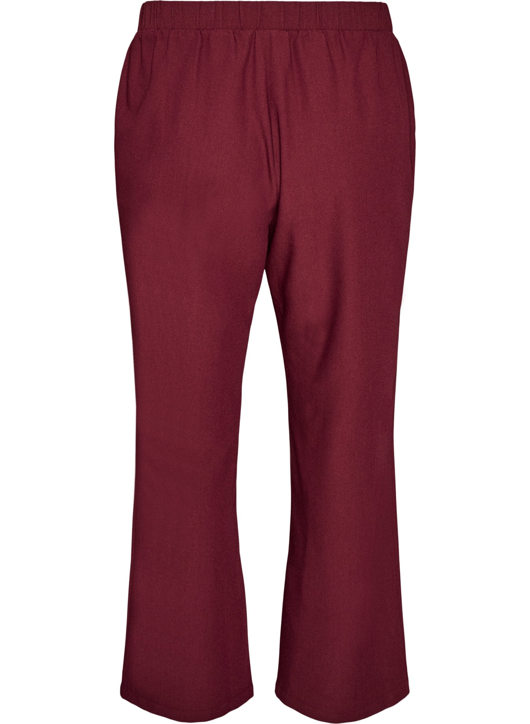 ZizzifashionLoose trousers with pockets, Red, Packshot image number 1