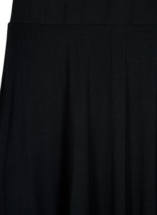 Loose viscose skirt, Black, Packshot image number 2