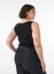 Fitted top with motif, Black, Model image number 2
