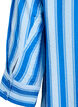 Short dress with collar and chest pocket, Blue, Packshot image number 3
