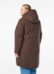 Winter jacket with adjustable waist, Brown, Model image number 1
