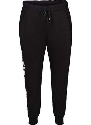 Workout trousers, Black, Packshot image number 0