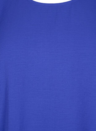 Blouse with puff sleeves, Royal Blue, Packshot image number 2