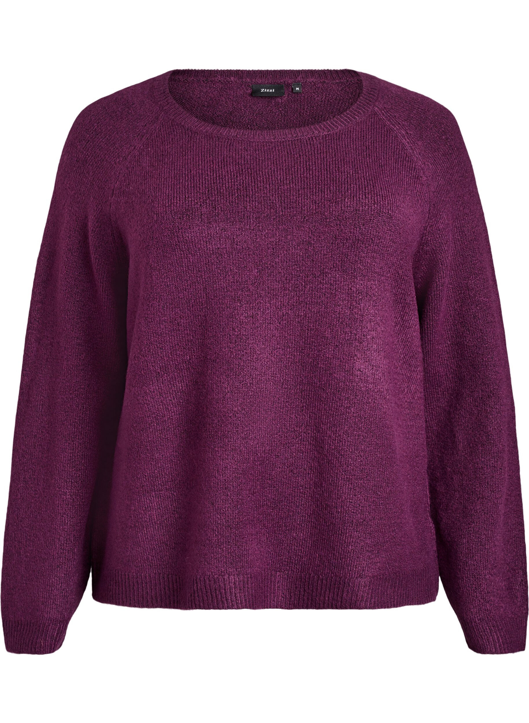 Soft knit with a round neck