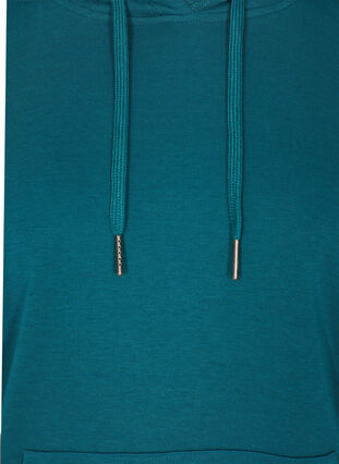 Sweatshirt with hood and pockets, Pacific, Packshot image number 2