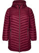Lightweight jacket with pockets and detachable hood, Red, Packshot image number 0