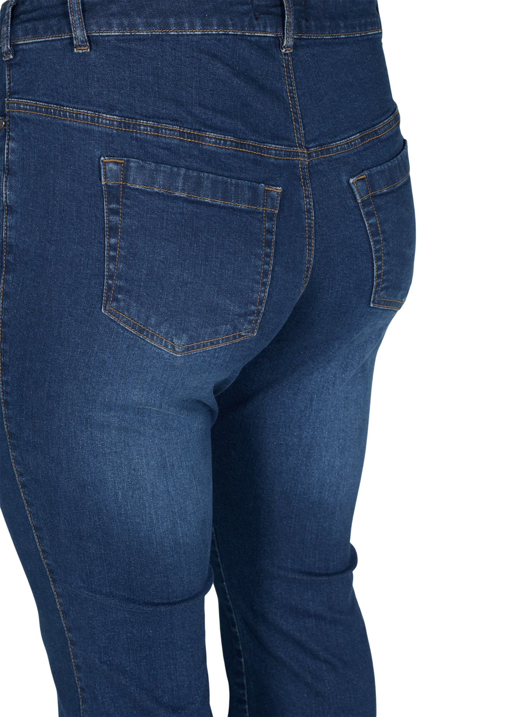ZizzifashionEllen bootcut jeans with high waist, Blue, Packshot image number 3