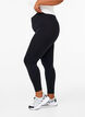 Seamless basic leggings, Black, Model image number 0