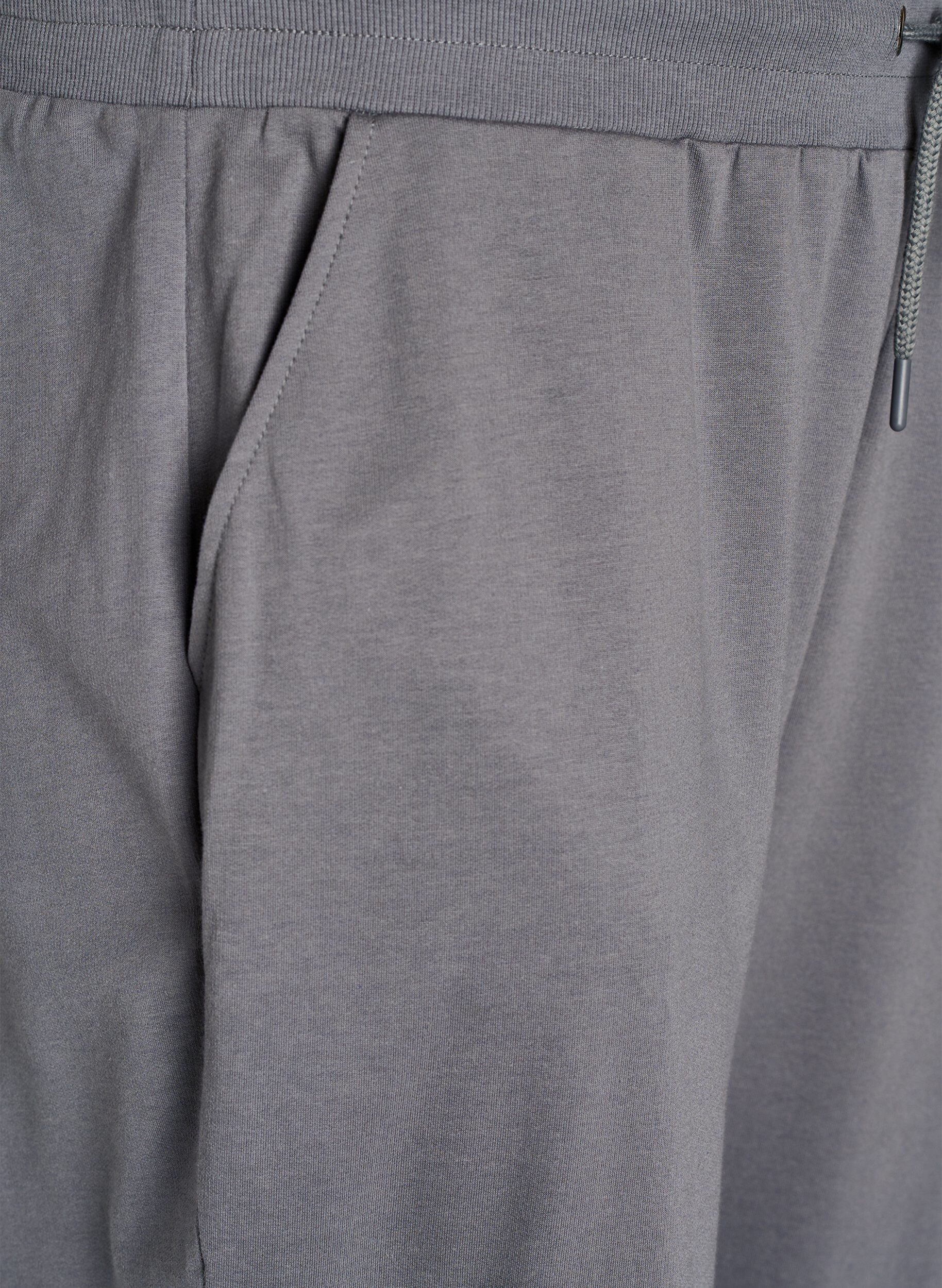 ZizzifashionLoose tracksuit trousers with pockets, Grey, Packshot image number 2