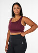 Sports bra with racerback, Red, Model image number 0