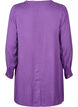 Viscose tunic with tone-on-tone pattern, Lavender Violet, Packshot image number 1