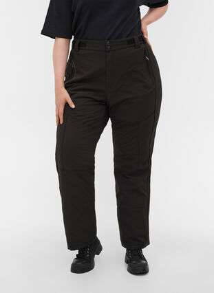 Ski trousers, Black, Model image number 4