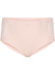 Hipster briefs with regular waist and lace, Pink Tint, Packshot image number 0