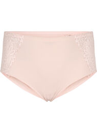 Hipster briefs with regular waist and lace, Pink Tint, Packshot