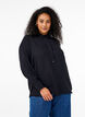 Classic shirt with long sleeves, Black, Model image number 0