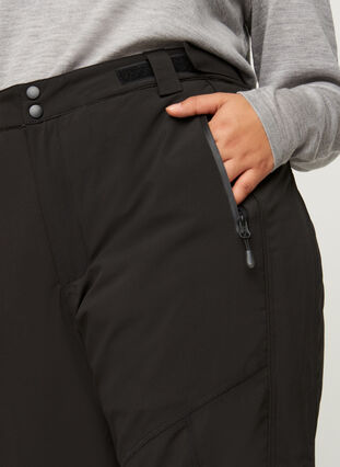 Ski trousers, Black, Model image number 3